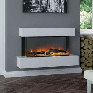 OER Alpine Floor-Standing Electric Fireplace Suite - ExpertFires
