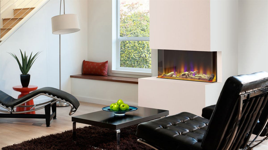 Celsi Electriflame VR 750 Built In 3-2-1 Sided Glass Electric Fire - ExpertFires