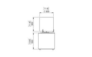 EcoSmart Fire - Free standing - Pop 3L