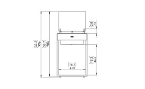 EcoSmart Fire - Free standing - Pop 8T
