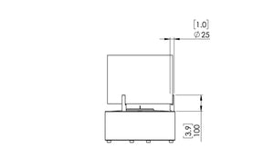 EcoSmart Fire - Free standing - T-Lite 8