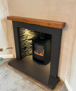 Flametek Alto S 2KW Electric Stove - ExpertFires