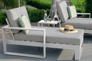 Maze Amalfi Double Sunlounger Set with Side Table