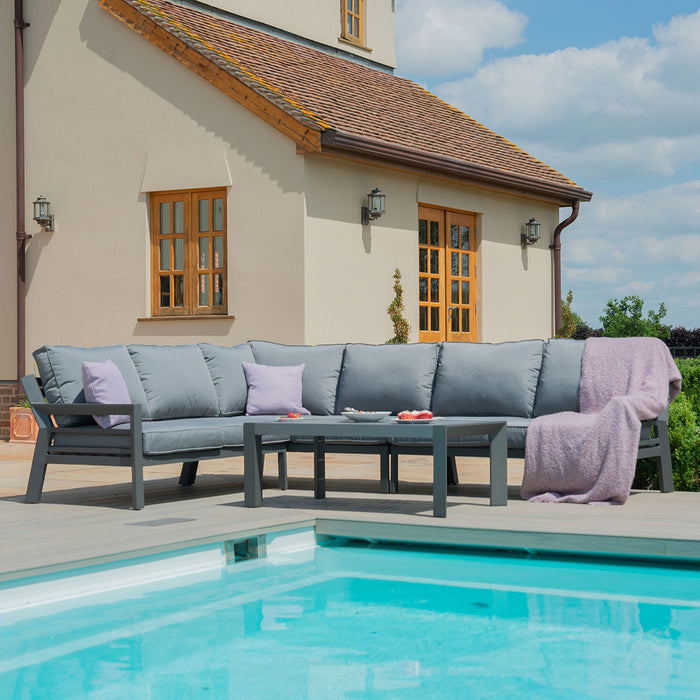 Maze New York Corner Sofa Set