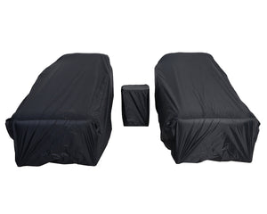 Maze Bali Double Sunlounger Set & Side Table