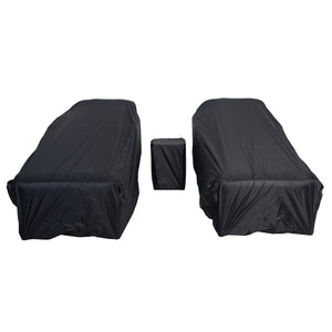 Maze Bali Double Sunlounger Set & Side Table