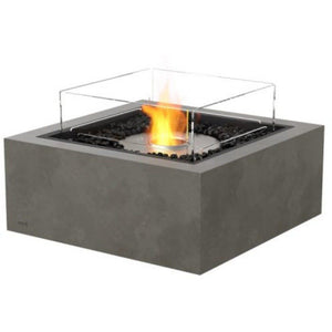 Base 30 Square Fire Pit Table Bio Ethanol  - EcoSmart Fire - ExpertFires