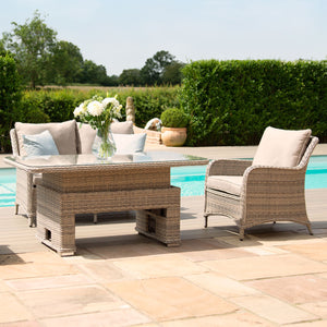 Maze Cotswold 2 Seat Sofa Dining with Rising Table