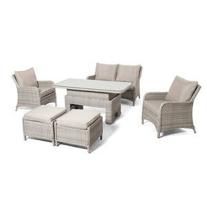 Maze Cotswold 2 Seat Sofa Dining with Rising Table
