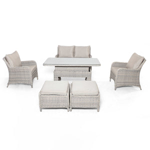 Maze Cotswold 2 Seat Sofa Dining with Rising Table