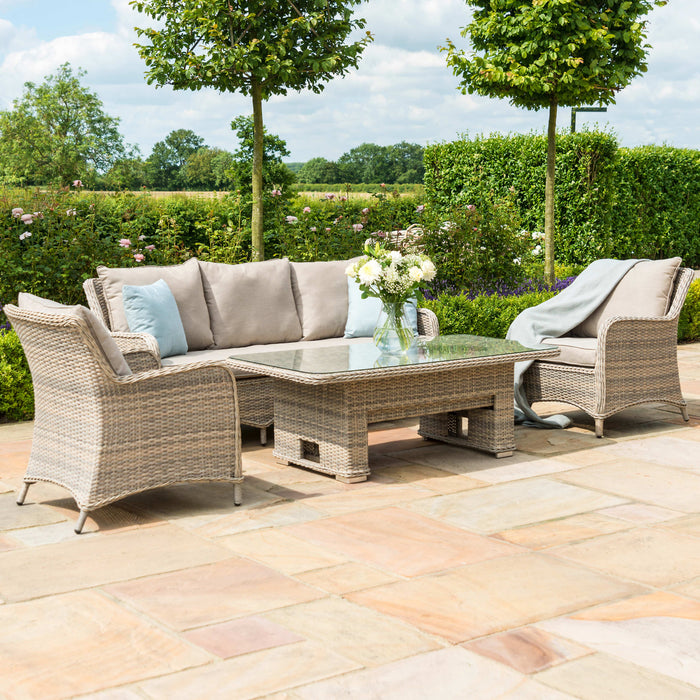 Maze Cotswold 3 Seat Sofa Dining with Rising Table