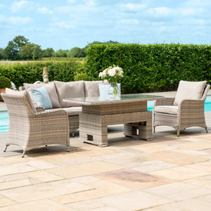 Maze Cotswold 3 Seat Sofa Dining with Rising Table