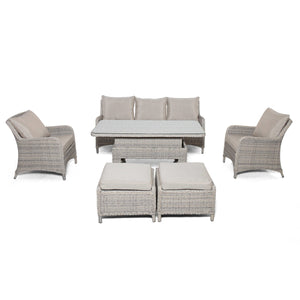 Maze Cotswold 3 Seat Sofa Dining with Rising Table