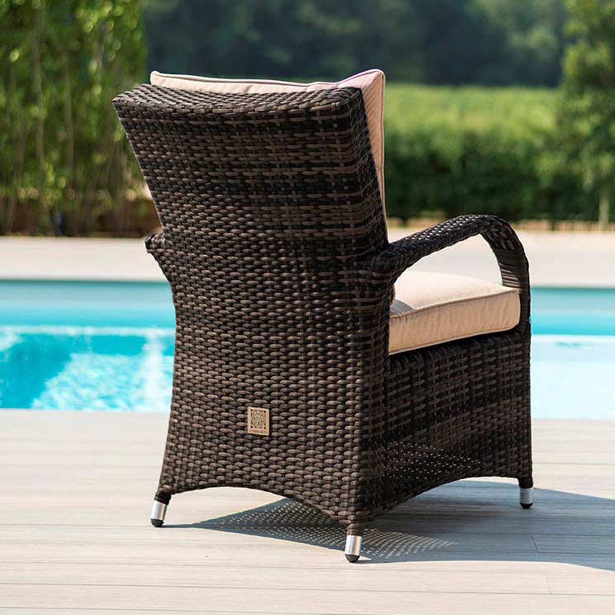 Maze rattan texas 8 seater outlet rectangular dining set