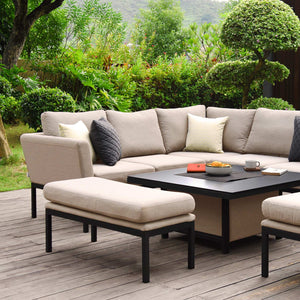 Maze Pulse Square Corner Dining Set with Rising Table