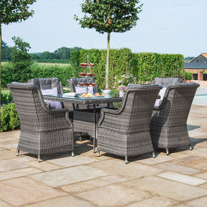Maze Victoria 6 Seat Rectangular Dining Set