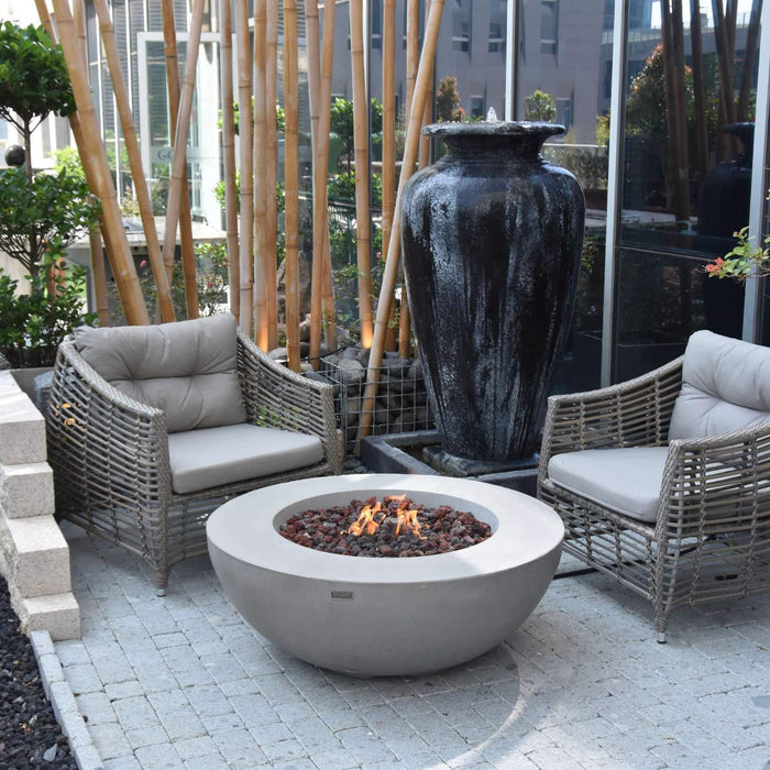 Elementi Fire Lunar Fire Bowl Table