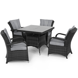 Maze Texas 4 Seat Square Dining Set