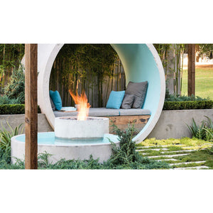 Round AB8 Ethanol Fire Burner - EcoSmart Fire - ExpertFires