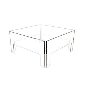 Base 30 Square Fire Pit Table Bio Ethanol  - EcoSmart Fire - ExpertFires