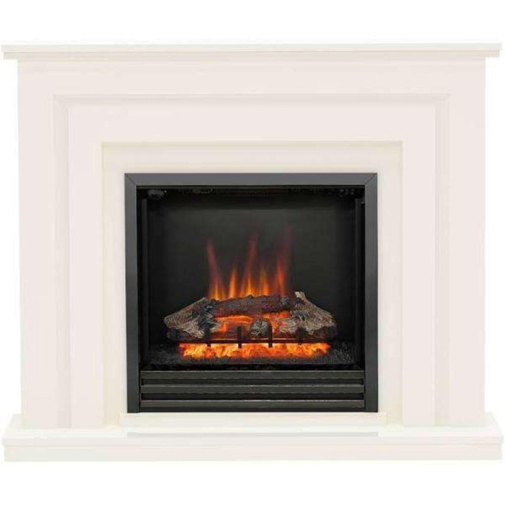 Be Modern Whitham Electric Fireplace in Soft White - ExpertFires