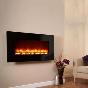Celsi Electriflame XD Black Glass Electric Fireplace - ExpertFires
