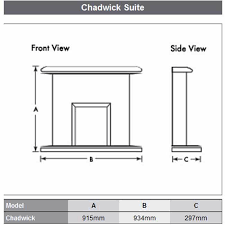 Chadwick Electric Fireplace Suite - ExpertFires