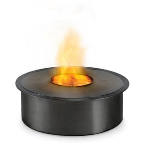 Round AB8 Ethanol Fire Burner - EcoSmart Fire - ExpertFires
