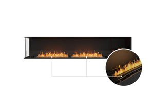 EcoSmart Flex 104LC.BXR Left Corner Fireplace Insert - ExpertFires