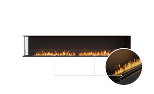 EcoSmart Flex 104LC Left Corner Fireplace Insert - ExpertFires