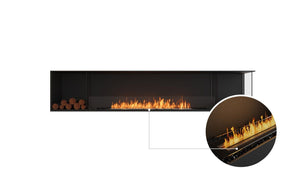 Flex 104RC.BX2 Right Corner Fireplace Insert - ExpertFires