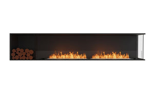 Flex 104RC.BXL Right Corner Fireplace Insert - ExpertFires