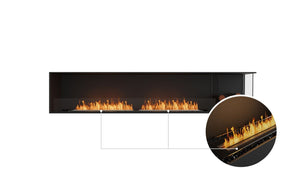 Flex 104RC.BXR Right Corner Fireplace Insert - ExpertFires