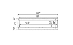 Flex 104RC Right Corner Fireplace Insert - ExpertFires