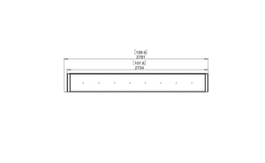 Flex 104RC Right Corner Fireplace Insert - ExpertFires
