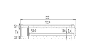 EcoSmart Flex 122LC.BXL Left Corner Fireplace Insert - ExpertFires