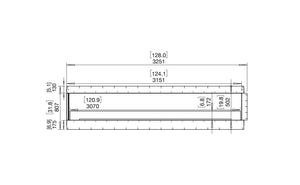 EcoSmart Flex 122LC Left Corner Fireplace Insert - ExpertFires