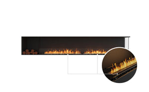 Flex 122RC.BXL Right Corner Fireplace Insert - ExpertFires
