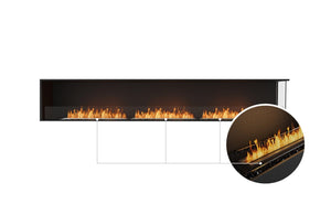 Flex 122RC Right Corner Fireplace Insert - ExpertFires