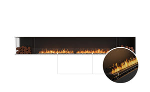 EcoSmart Flex 140LC.BX2 Left Corner Fireplace Insert - ExpertFires
