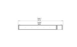 EcoSmart Flex 140LC.BXR Left Corner Fireplace Insert - ExpertFires