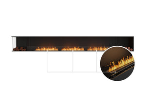 EcoSmart Flex 158LC.BX2 Left Corner Fireplace Insert - ExpertFires