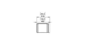 EcoSmart Flex 18LC Left Corner Fireplace Insert