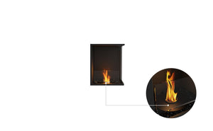 Flex 18RC Right Corner Fireplace Insert - ExpertFires