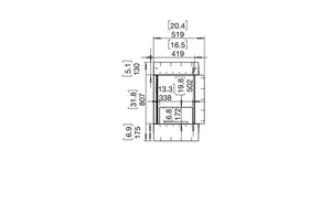 Flex 18RC Right Corner Fireplace Insert - ExpertFires