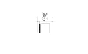 Flex 18RC Right Corner Fireplace Insert - ExpertFires