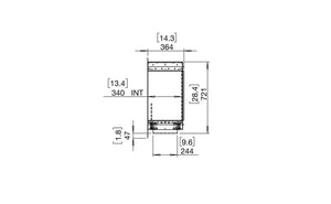 EcoSmart Flex 18SS Single Sided Fireplace Insert