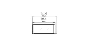 EcoSmart Flex 32LC Left Corner Fireplace Insert