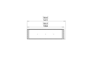 EcoSmart Flex 50LC Left Corner Fireplace Insert