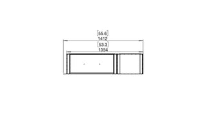 Flex 50RC.BXR Right Corner Fireplace Insert - ExpertFires